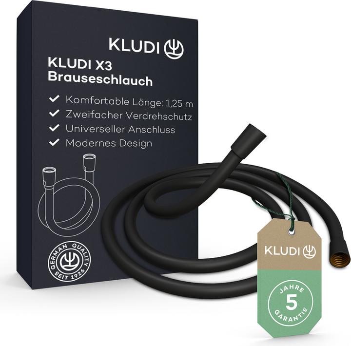 Kludi X3 Shower hose (125 cm)