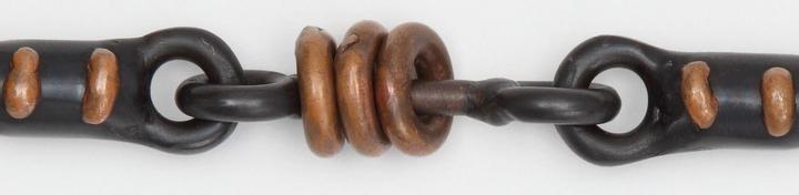 Actual product image Shires Iron (Non Stainless) Roller Snaffle Ring Snaffle