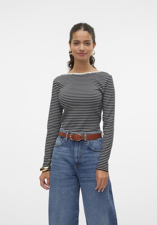 Immagine prodotto Vero Moda Vmchloe Stripe Ls 2way Short Top Go Noos (XS)
