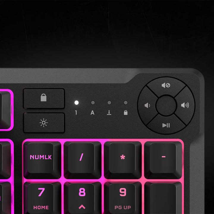 Image du produit Corsair K55 Core RGB (DE, Filaire)