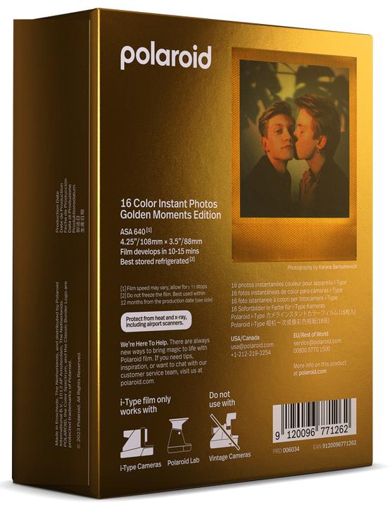Immagine prodotto Polaroid GoldenMoments Doppia P (OneStep+, Ora)