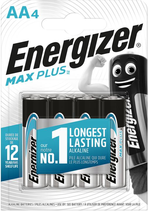 Energizer Max Plus Alkaline (4 Stk., AA, 2800 mAh)
