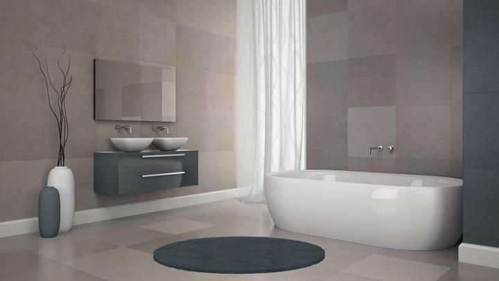 Actual product image spirella Highland (110 x 4 x 110 cm)