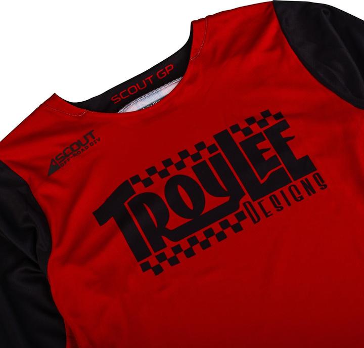 Image du produit Troy Lee Designs Scout GP Jersey, Big Lee, black/burnt orange, S (S)