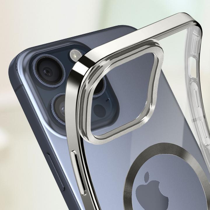Actual product image Avizar Chrome Mobile Phone Cover Series (Apple iPhone 15 Pro)