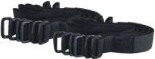 Produktbild C2G Hook-and-Loop - Kabelverbindung - 28 cm - Schwarz (Packung mit 12) (Klettkabelbinder, 280 mm, 12 Stk.)