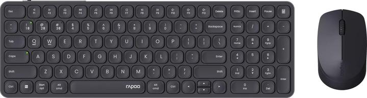 Produktbild Rapoo Kabelloses Multimodus-Deskset 9710M, QWERTZ, dunkelgrau (00228037) (DE, Kabellos)