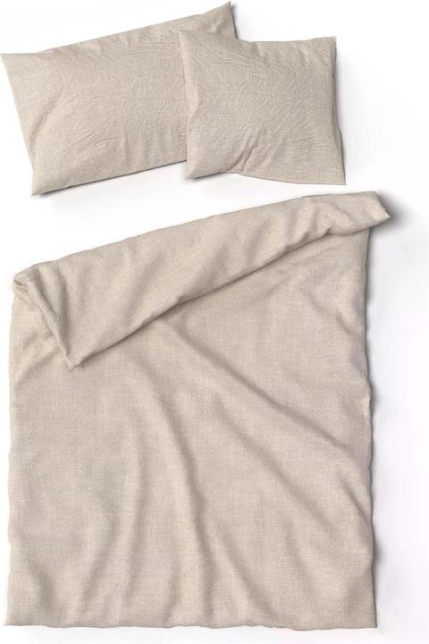 Actual product image Lotus Bettwaren Bed linen linen uni (Pillowcase, 65 x 100 cm)