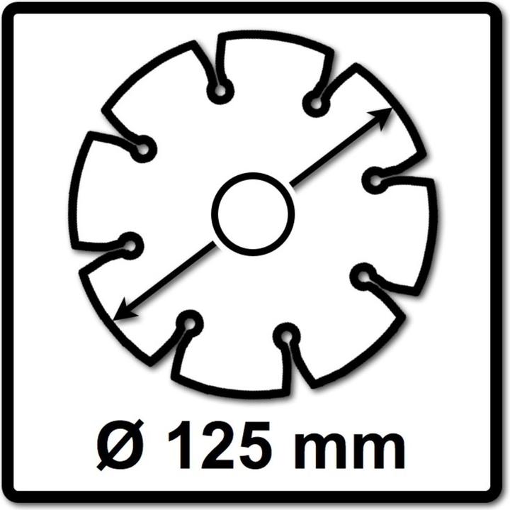 Image du produit Bosch Professional Zubehör Disque diamant PRO Multi Material, 125 x 22,23 mm
