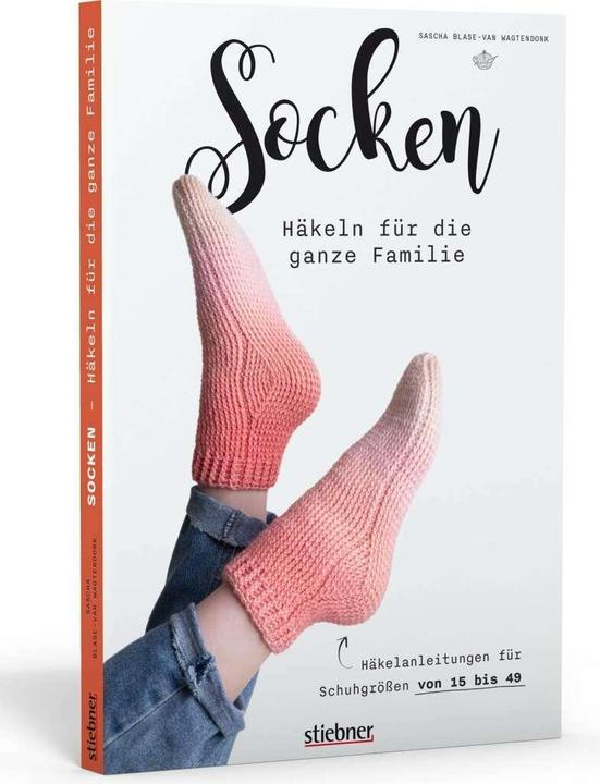 Actual product image Socken häkeln für die ganze Familie (German, Sascha Blase-Van Wagtendonk, 2024)