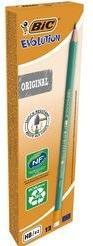 Actual product image Bic Ecolutions 650/655 pencil with eraser (2 mm, HB, 12 x)