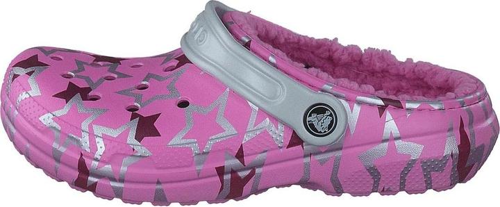 Actual product image Crocs K's Classic Lined Disco Clog (32)
