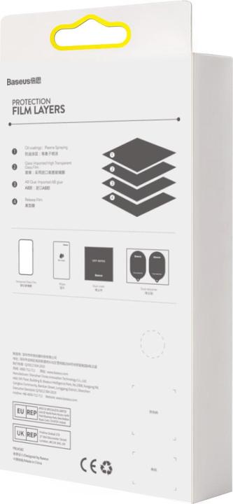 Actual product image Baseus 0.3mm All-glass HD Film for OPPO (2 Piece)