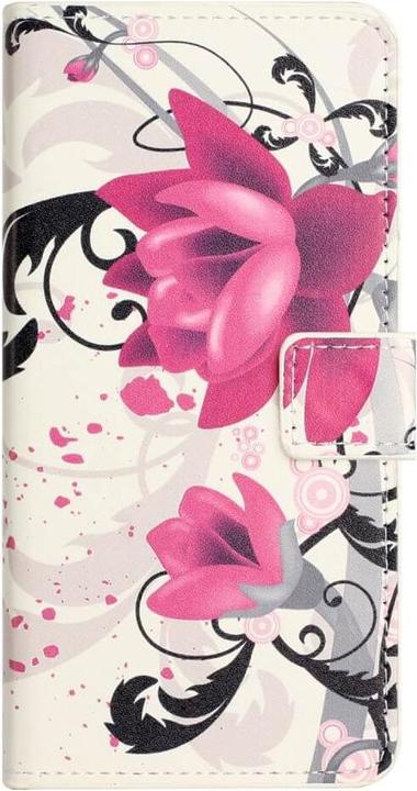 Productafbeelding Cover-Discount Xiaomi Poco X5 Pro - Leren Hoesje Hoesje Lotusbloem (Xiaomi Redmi Note 12 Pro 5G, Xiaomi Poco X5 Pro)