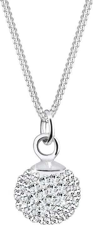 Immagine prodotto Elli Collana con cristalli a sfera in argento 925 (Cristallo di vetro, Ferido, Argento 925, 45 cm)