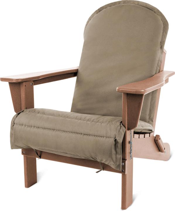 Actual product image Aspero 2 x Stuhlauflage für Adirondack Gartenstuhl (140 x 55 x 6 cm)