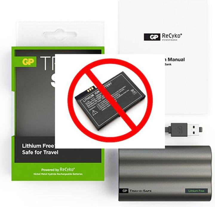 Produktbild GP Batteries GP PowerBank TRAVO SAVE (3800 mAh, 13.68 Wh)