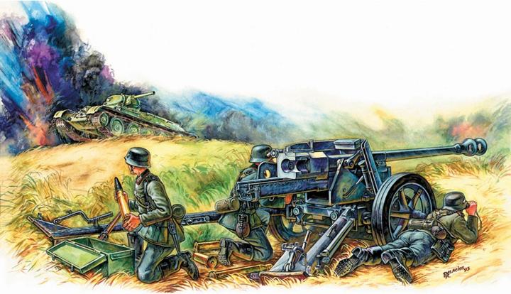 Actual product image Tamiya 1:72 Pak - 40