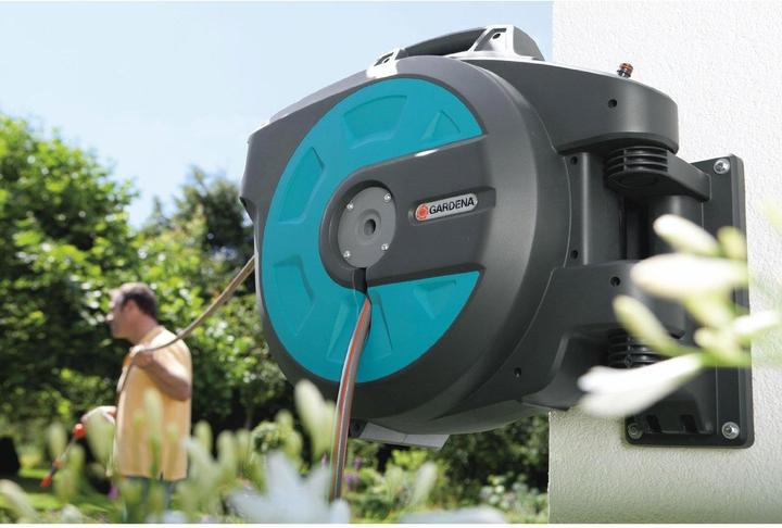 Actual product image Gardena Wall-mounted hose box 35 Roll-up (35 m)