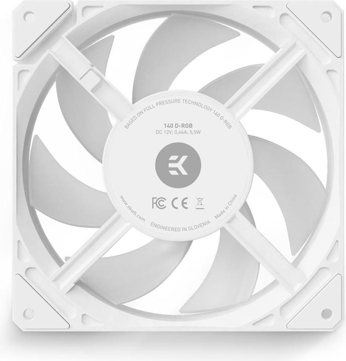 Image du produit EKWB EK Vanduo Blocks EK-Loop FPT 140er DRGB PWM Ventilateur, 600-2200U (140 mm, 1 x)