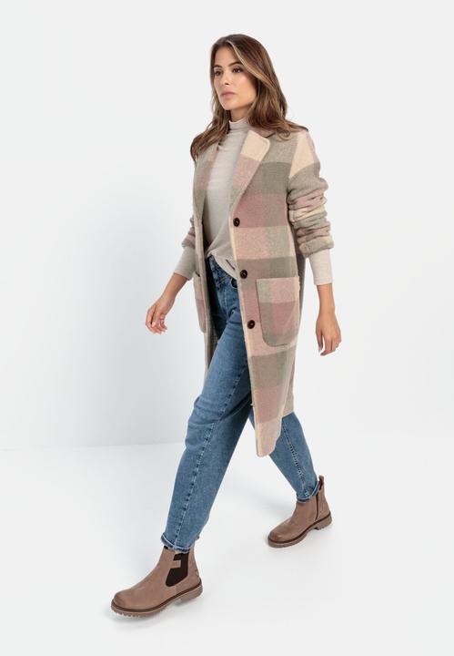 Image du produit Camel Active Manteau en laine avec col à revers (36)