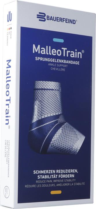 MalleoTrain Aktivbandage links titan