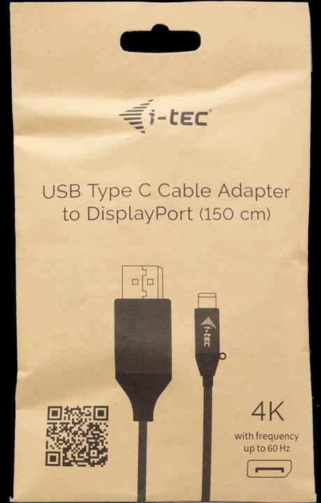 Produktbild i-tec USB Typ C — DisplayPort (USB Typ-C, 150 cm)