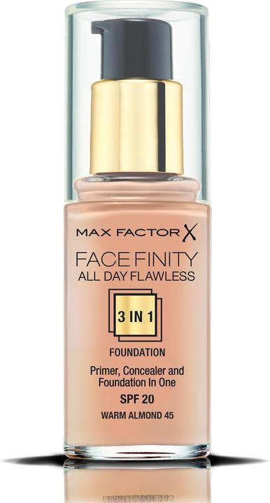 Max Factor PODKŁAD FACE FINITY 3-IN-1 45 (Warm Almond)