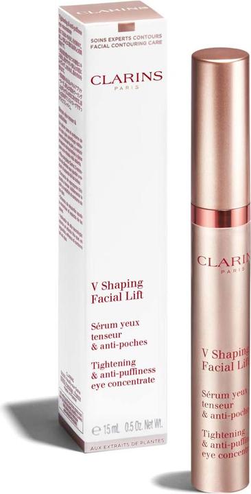 Image du produit Clarins V Shaping Facial Lift Tightening & anti-puffiness eye concentrate (Sérum, 15 ml, Journée)