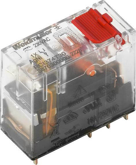 Actual product image Weidmüller Plug-in relay 230 V/AC 8 A 2 Wec
