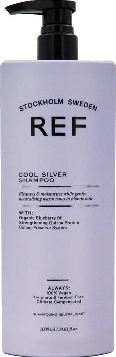Actual product image Ref. Cool Silver Shampoo 1000 ml (1000 ml, Liquid shampoo)