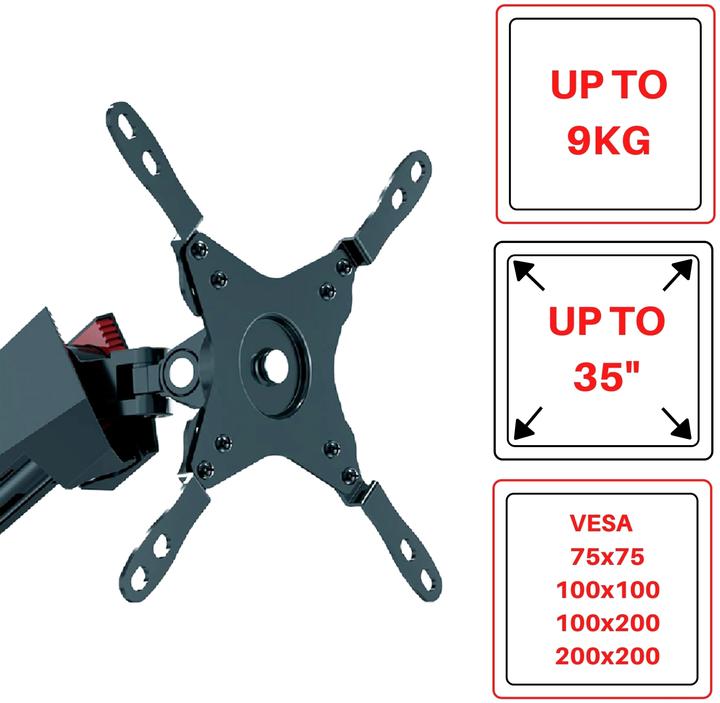 Image du produit Oplite Supreme Monitor Dual Stand Pro