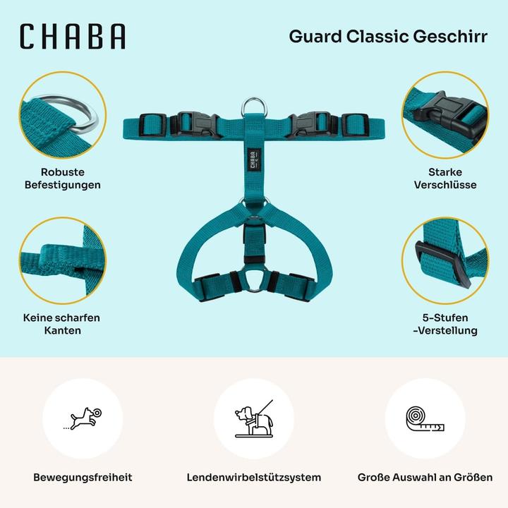 Productafbeelding Chaba CH-SNAARBESCHERMER L (P)35-60 (D)50-75X2,5CM ZEE 5080 (L, Hond, Algemeen, Loop)