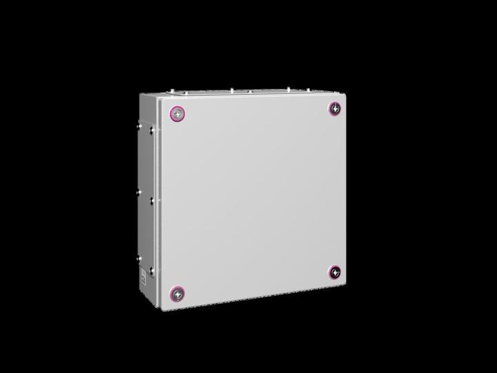 Produktbild Rittal KX 1535.000 Installations-Gehäuse, Wand-Gehäuse 300 x 300 x 120 Stahlblech Lichtgrau 1 St.