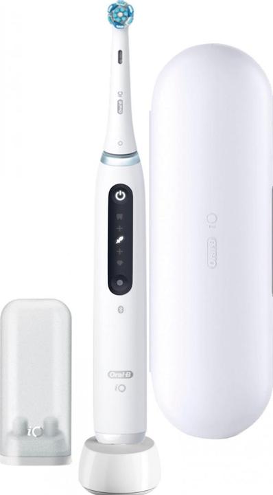 Actual product image Oral-B Electric Toothbrush iO5 Rechargeable, For adults, Number of brush heads included 1, Quite White, Num (Oscillating toothbrush)