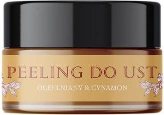 Produktbild NoName Lippenpeeling Leinsamenöl Zimt 15ml (15 ml)