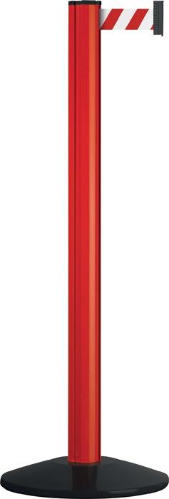 Productafbeelding Via Guide Riempaal enkel D83xH970mm rood Riem rood/wit Voet VG