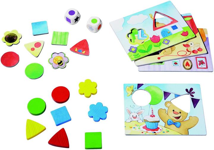 Produktbild Haba Meine ersten Spiele Teddys Farben und Formen (Deutsch, Spanisch, Französisch, Niederländisch, Italienisch, Englisch)
