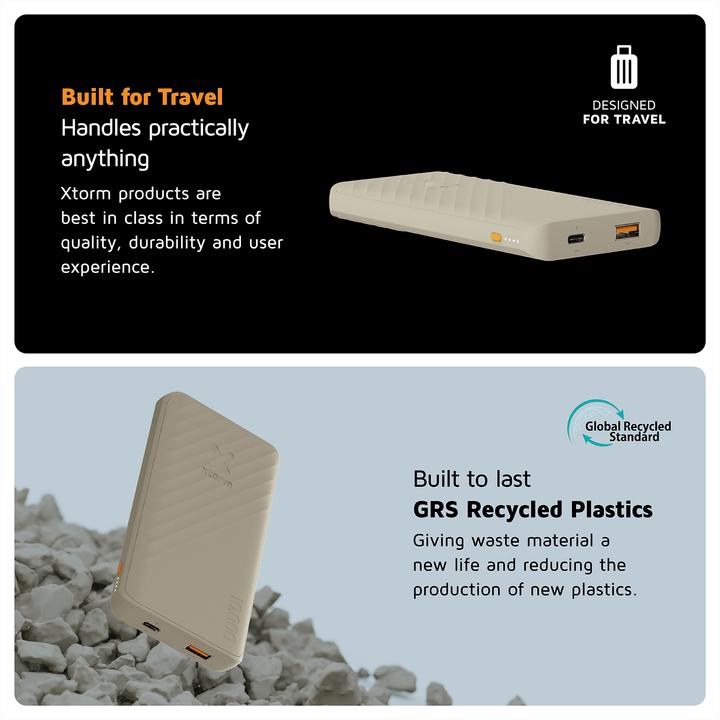 Actual product image Xtorm Go2 Series (10000 mAh, 15 W, 37 Wh)