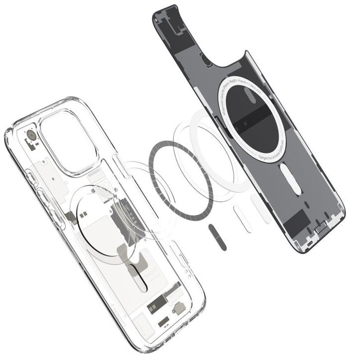 Productafbeelding Spigen Ultra Hybrid Mag Magsafe hoesje voor iPhone 16 Pro Max 6,9" zero one natuurlijk titanium (Apple iPhone 16 Pro Max)