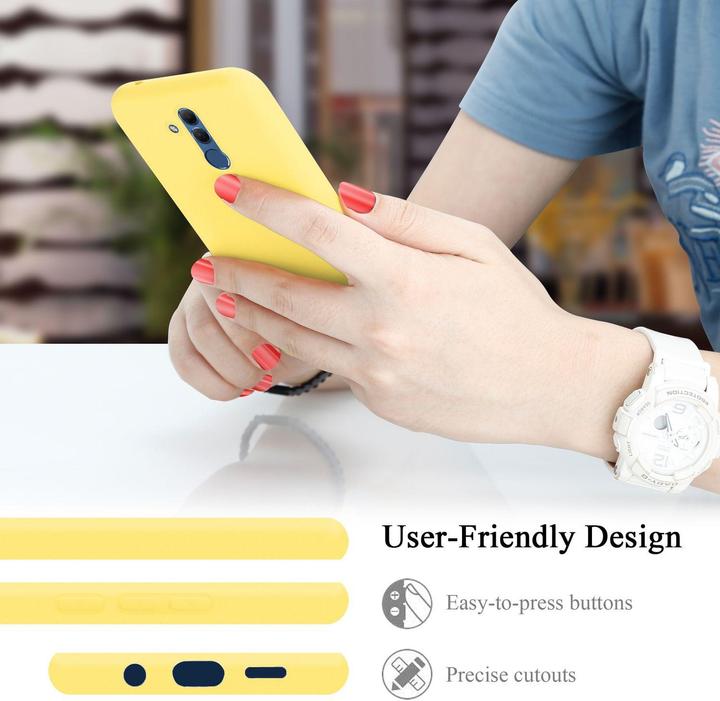Actual product image Cadorabo TPU Liquid Silicone Case Cover (Mate 20 Lite)