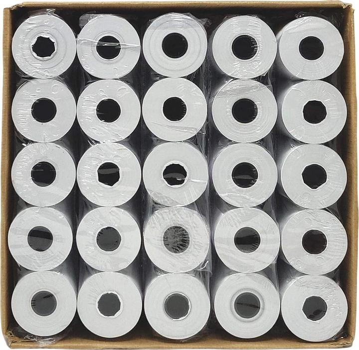 Actual product image Avizar 50 rolls for TPE bank cards - 57x40x12mm - length: 18 m
