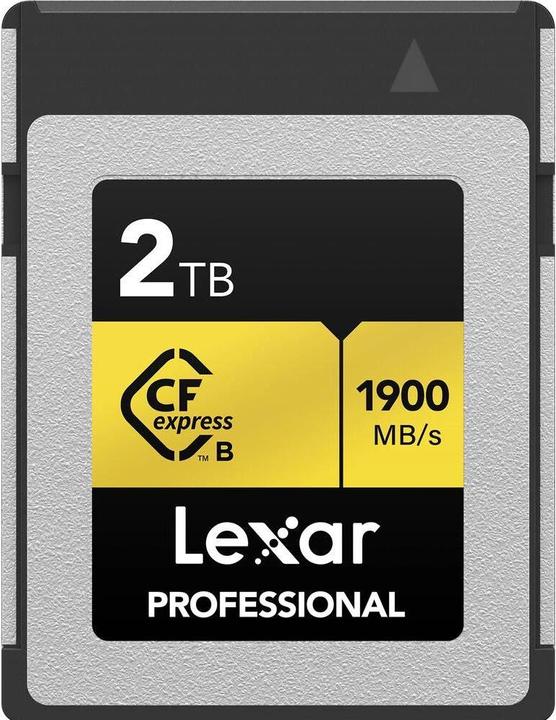 Produktbild Lexar Professional Gold Series (2000 GB, CFexpress Typ B)