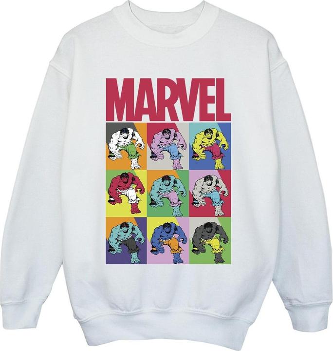 Hulk Pop Art Sweatshirt Mädchen