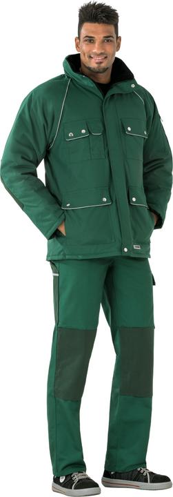Image du produit Planam parka unisexe CANVAS 320 vert taille L (L)