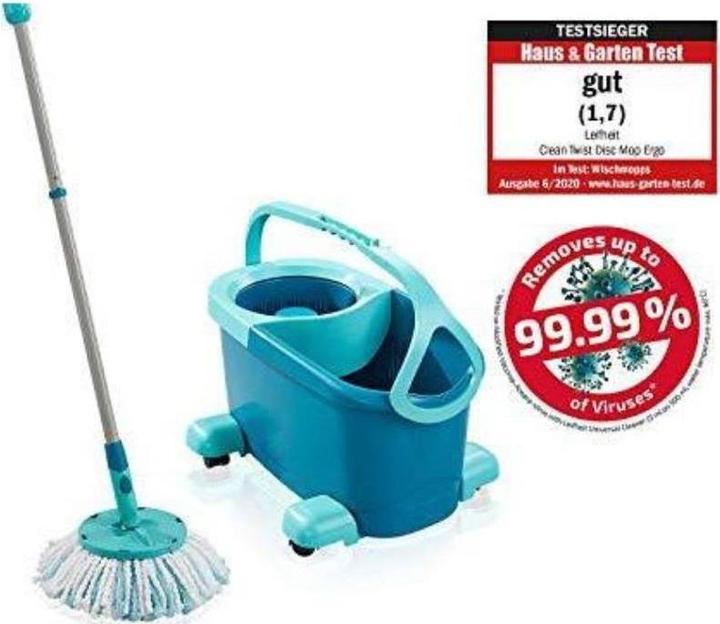 Actual product image Leifheit Set CLEAN TWIST Disc Mop Ergo Mobile (1 pcs.)