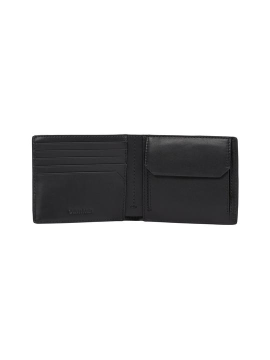 Actual product image Calvin Klein Ck Sleek Bifold 5cc W/Coin (100% Leather (FWA))