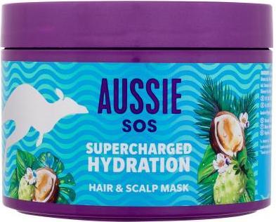 Actual product image Aussie Sos Supercharged Hydration 500 Ml - Hydrating Hair Mask (500 ml)