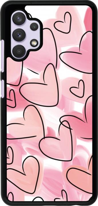 Produktbild PhoneLook Hülle Easter 2023 pink hearts (Samsung Galaxy A32)
