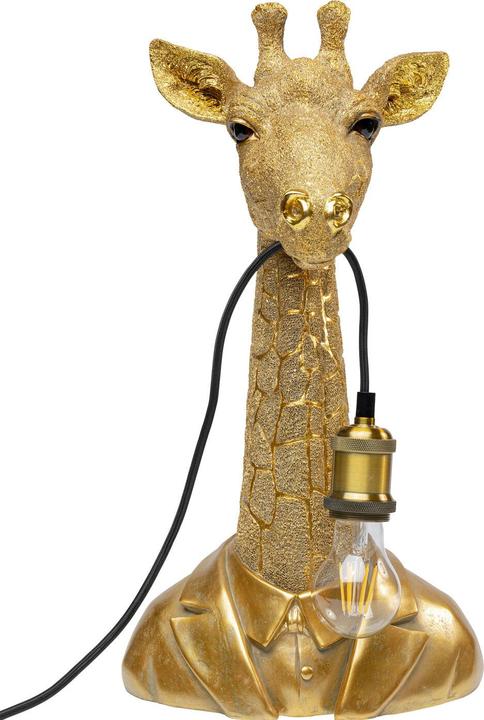 Produktbild Kare Design Tischleuchte Animal Giraffe Gold 50cm (E27)